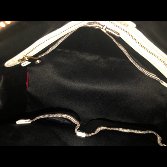 Rare Red Henri Bendel Whitney Convertible Satchel - Picture 5 of 5